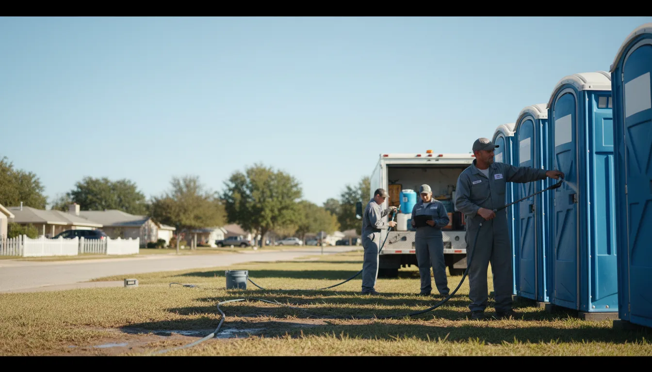 Long-Term Portable Toilet Rental in Wauneta, NE near me